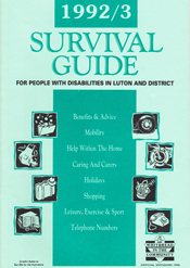 Survival Guide front cover - 1992-3