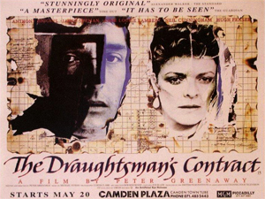 The original London poster for The Draughtsman's Contract