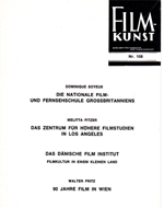 Front cover of Film-Kunst - Dec 1985